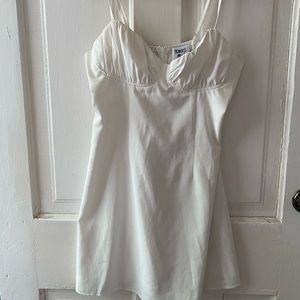 Princess Polly White Bustier Slip Dress